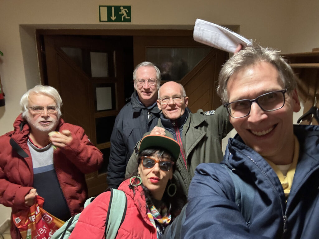 Gute Laune nach verdientem Sieg.